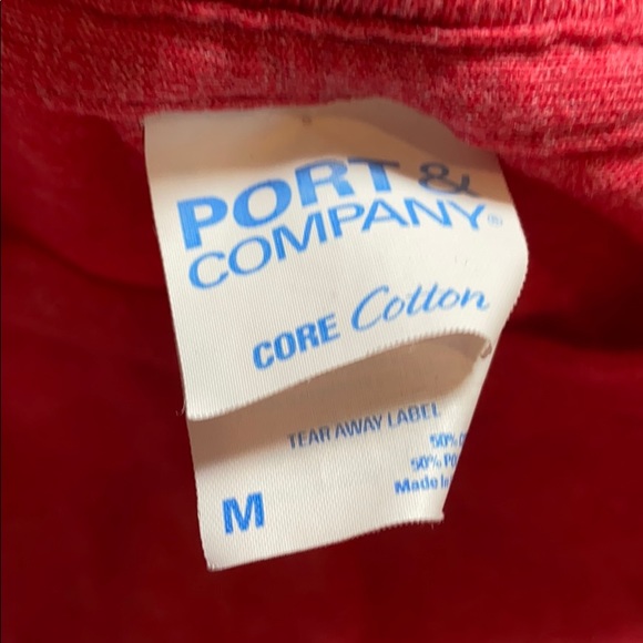 PHI SIGMA SIGMA sorority red T-shirt short sleeve Greek life - Picture 6 of 7